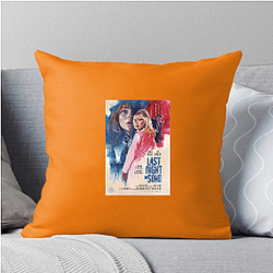 Last Night in Soho stars Thomasin McKenzie and Anya Taylor-Joy Last Night In Soho Pillows Cover