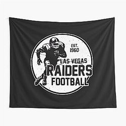 Art Las Vegas Raiders Tapestry