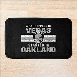 Art Las Vegas Raiders Bath Mat
