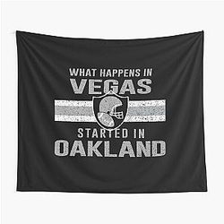 Art Las Vegas Raiders Tapestry