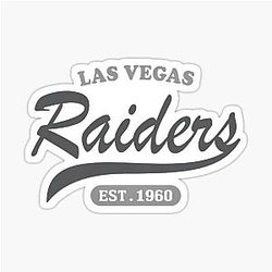 Art Las Vegas Raiders Sticker