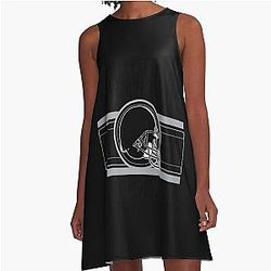 Art Las Vegas Raiders A-Line Dress