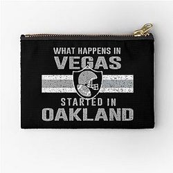 Art Las Vegas Raiders Zipper Pouch