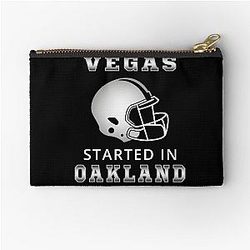 Las Vegas Raiders Zipper Pouch