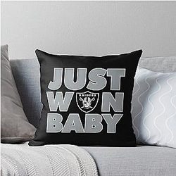 Art for Las Vegas Raiders Throw Pillow