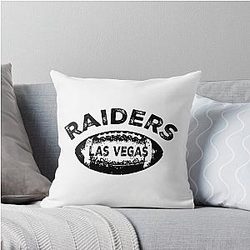 Art - Las Vegas Raiders Throw Pillow