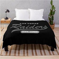 Art Las Vegas Raiders Throw Blanket