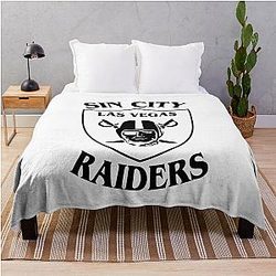 Art Las Vegas Raiders Throw Blanket