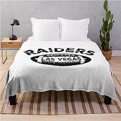 Art Las Vegas Raiders Throw Blanket