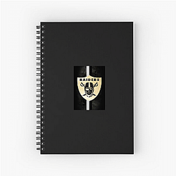 Las Vegas Raiders Merch For Fans Las Vegas Raiders Notebook