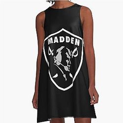 Art Las Vegas Raiders A-Line Dress