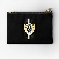 Las Vegas Raiders Merch For Fans Las Vegas Raiders Zipper Pouches
