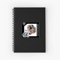 Las Vegas Raiders Merchandise For Fans Las Vegas Raiders Notebook