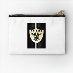 Las Vegas Raiders Merch For Fans Las Vegas Raiders Zipper Pouches