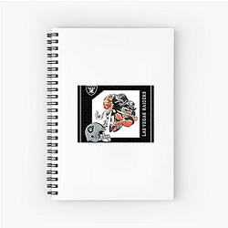 Las Vegas Raiders Merchandise For Fans Las Vegas Raiders Notebook