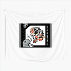 Las Vegas Raiders Merchandise For Fans Las Vegas Raiders Tapestries