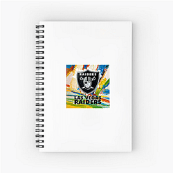 Las Vegas Raiders Merch Collection Las Vegas Raiders Notebook