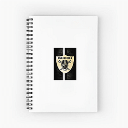 Las Vegas Raiders Merch For Fans Las Vegas Raiders Notebook