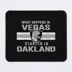 Art Las Vegas Raiders Mouse Pad