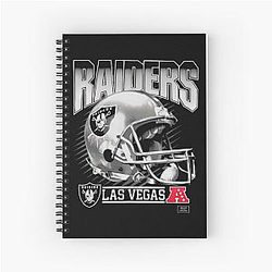 Art Las Vegas Raiders Spiral Notebook