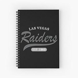Art Las Vegas Raiders Notebook