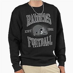 Art Las Vegas Raiders Pullover Sweatshirt