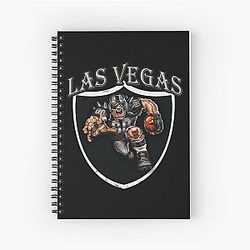 Art Las Vegas Raiders Notebook