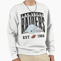 Art Las Vegas Raiders Pullover Sweatshirt