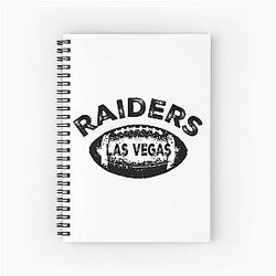 Art Las Vegas Raiders Notebook