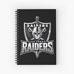 Art Las Vegas Raiders Notebook