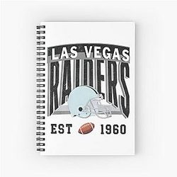 Art
Las Vegas Raiders Spiral Notebook