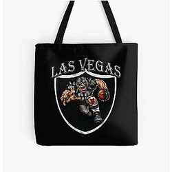 Las Vegas Raiders All Over Print Tote Bag