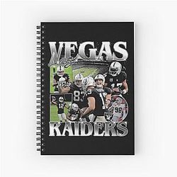 Art Las Vegas Raiders Spiral Notebook