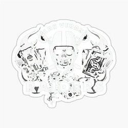 Art Las Vegas Raiders Sticker