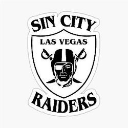 Art Las Vegas Raiders Sticker