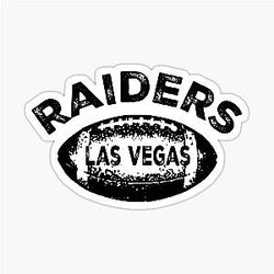 Art Las Vegas Raiders Sticker