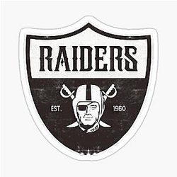 Art Las Vegas Raiders Sticker