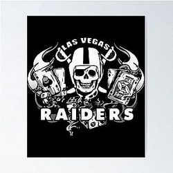 Art Las Vegas Raiders Poster