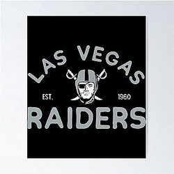 Art Las Vegas Raiders Poster