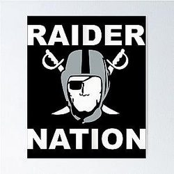 Art Las Vegas Raiders Poster