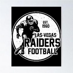 Art Las Vegas Raiders Poster
