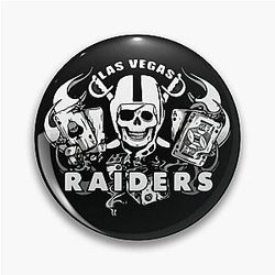 Art Las Vegas Raiders Pin