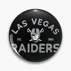 Art Las Vegas Raiders Pin