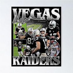 Las Vegas Raiders Poster