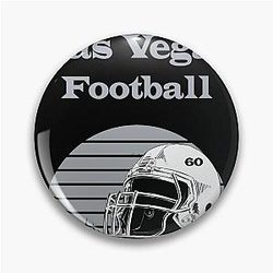 Art Las Vegas Raiders Pin