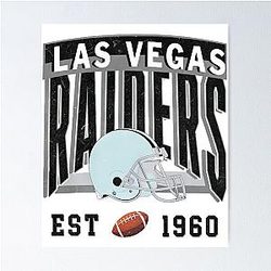 Art Las Vegas Raiders Poster