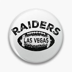 Art Las Vegas Raiders Pin
