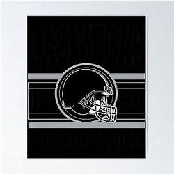 Art Las Vegas Raiders Poster