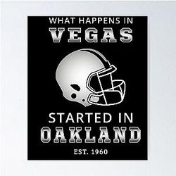 Las Vegas Raiders Poster