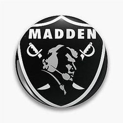 Art Las Vegas Raiders Pin